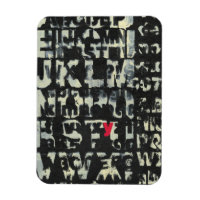 Pintura em alfabeto por Norman Wyatt