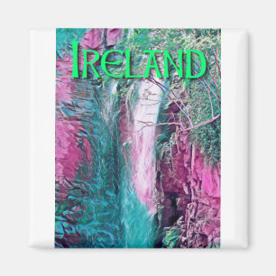 Íman Pintura em cascata da Irlanda