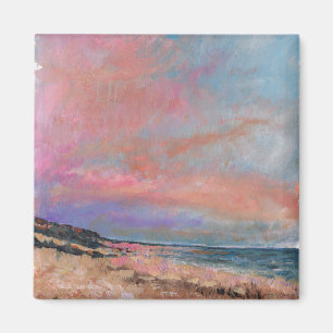 Íman Pintura em Praia de Belo Arte de Passagem de Praia