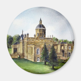 Íman Pintura em Watercolor Castle Howard North Yorkshir
