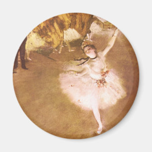 Íman Pintura Familiar da Estrela do Balé Degas