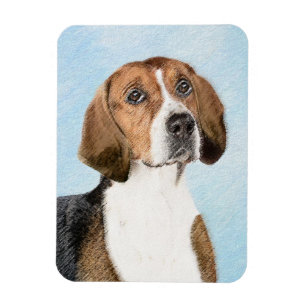 Íman Pintura Inglesa em Foxhound - Arte Cachorro Origin