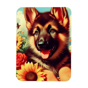 Íman Pintura para pinos de German shepherd cômodo