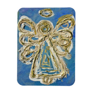 Íman Pintura Personalizada do Magnet Angel Blue Guardia