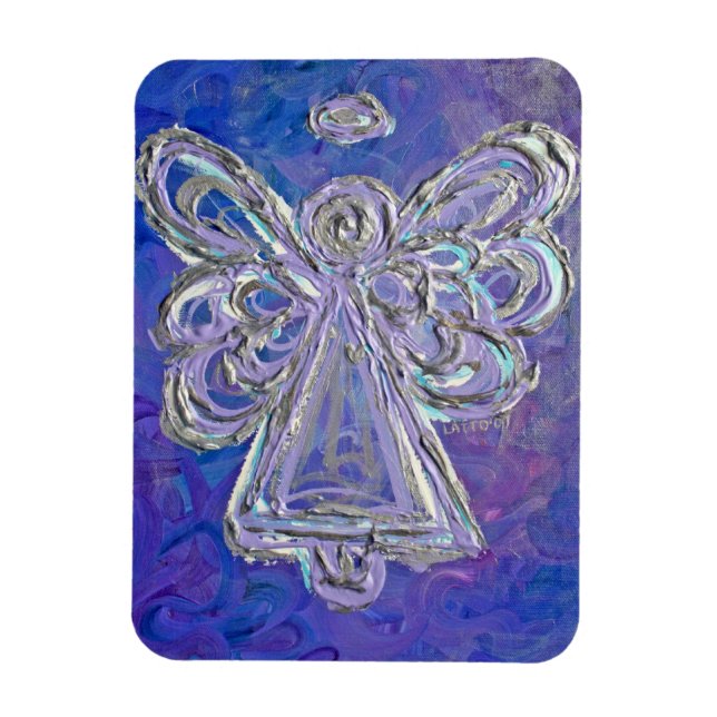Íman Pintura Personalizada do Magnet Angel Purdian (Vertical)