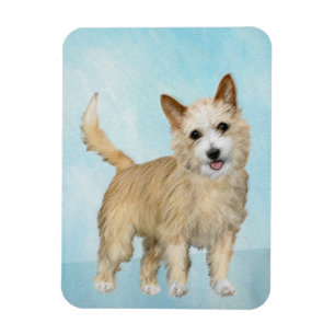 Íman Pintura Portuguesa do Podengo Pequeno - Arte Origi