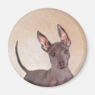 Íman Pintura Xoloitzcuintli - Arte Cachorra Original