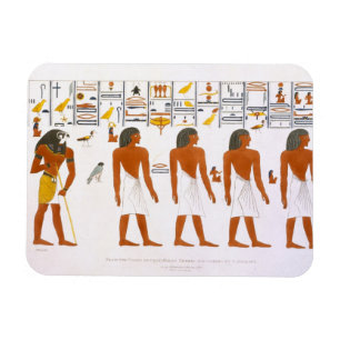 Íman Pinturas murais dos túmulos dos reis em Thebes,
