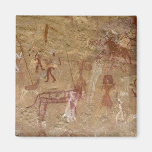 Íman Pinturas rupestres pré-históricas, Akakus, Saara