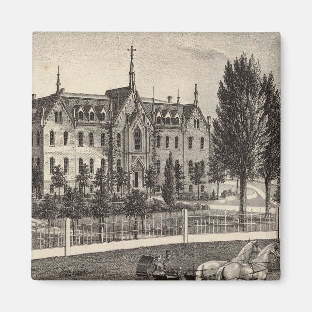 Íman Pio Nono College & Normal School (Frente)