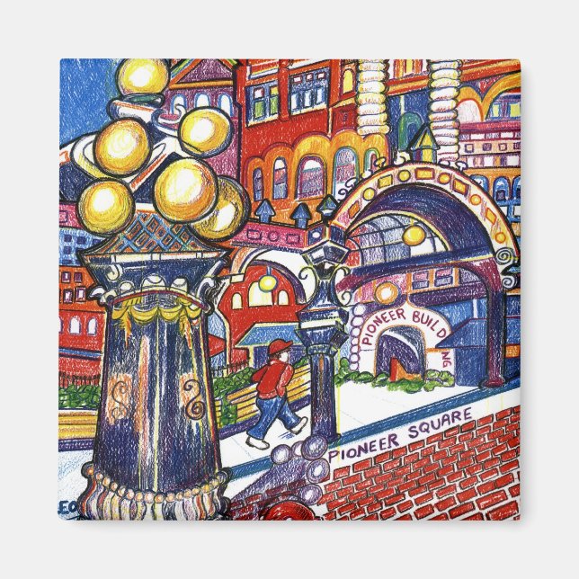 Íman Pioneer Square (Frente)