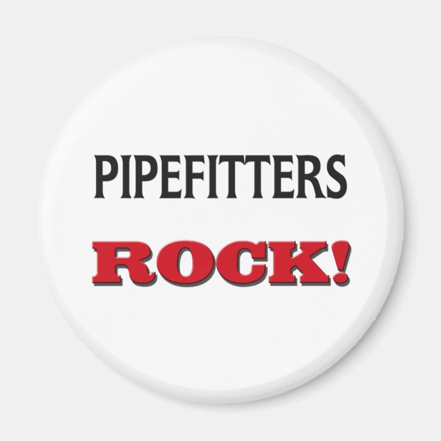 Íman Pipefitters Rock (Frente)