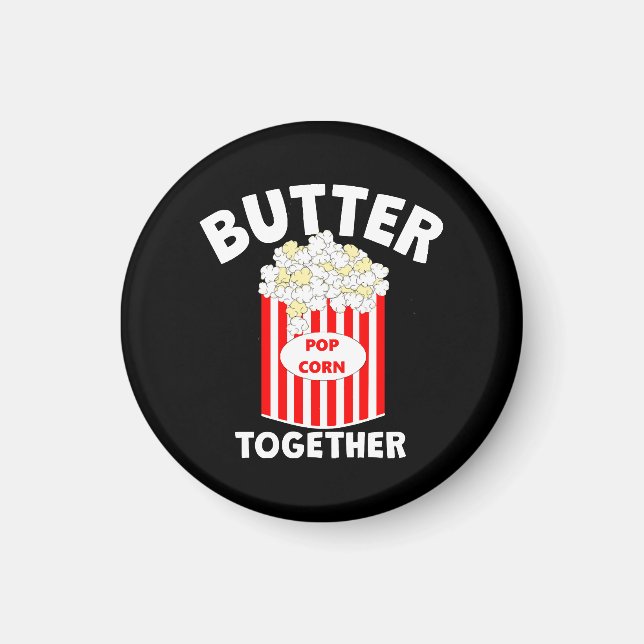 Íman Pipoca de Filme BUTTER Juntos (Frente)