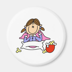 Íman Pipoca e ímã dos pijamas