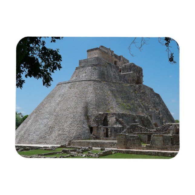 Íman Pirâmide do Mágico, Uxmal, Yucatan, México (Horizontal)