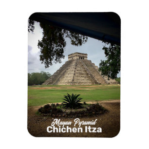 Íman Pirâmide Mayan CHICHEN ITZA Viagem Souvenir