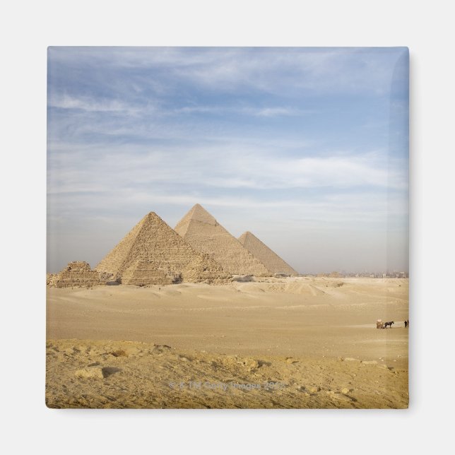 Íman Pirâmides Cairo, Egito (Frente)