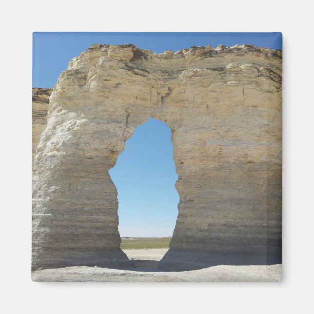 Íman Pirâmides do Kansas Chalk (Frente)