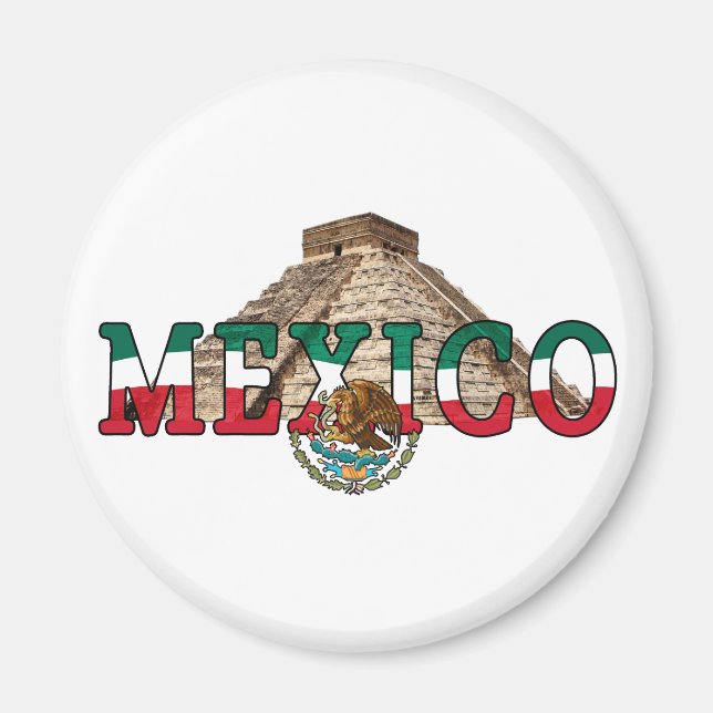 Íman Pirâmides do México (Frente)