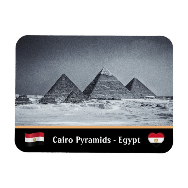 Íman Pirâmides e Cairo egípcios - Egito antigo/UNESCO (Horizontal)