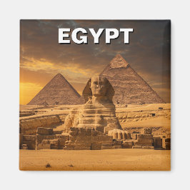 Íman Pirâmides Esfinge do Egito em Giza