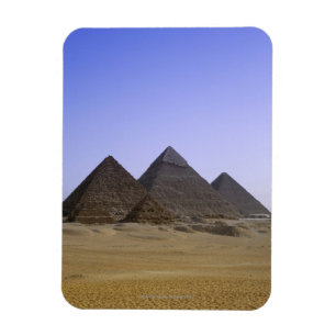 Íman Pirâmides no deserto o Cairo, Egipto