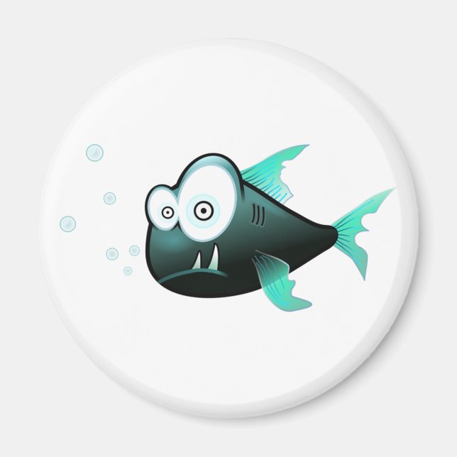 Íman piranha (Frente)