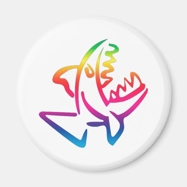 Íman Piranha (Frente)