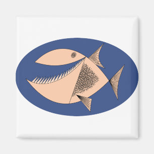 Íman Piranha Fish