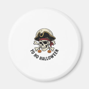 Íman Pirata Caveira Halloween Gravura Vintage Camisa Br