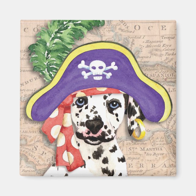 Íman Pirata Dalmáata (Frente)