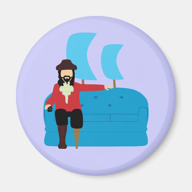 Íman Pirata de Sofa (Frente)