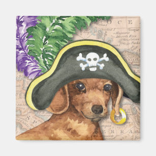 Íman Pirata do Dachshund