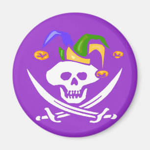 Íman Pirata feliz do carnaval