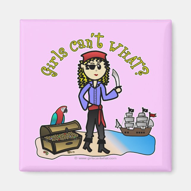 Íman Pirata Loura (Frente)