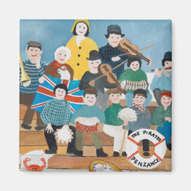Íman Piratas Antigos da Penzance (Frente)