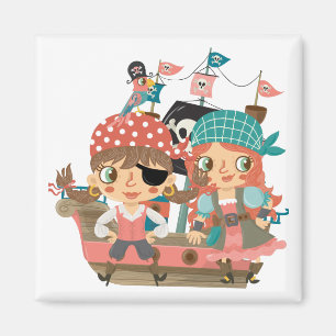 Íman Piratas femininos