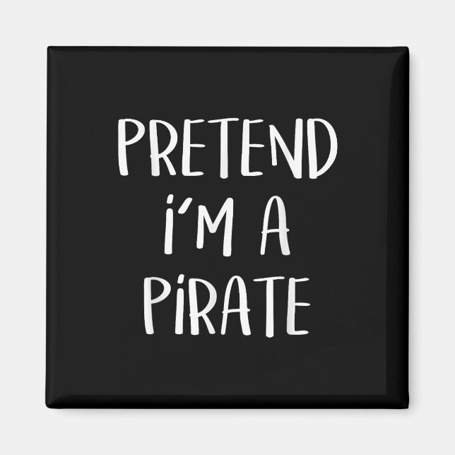 Íman Pirate Costume Party Co. Uni-all Ages Funny Hallow (Frente)