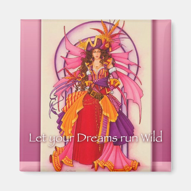 Íman Pirate Faery Magnet (Frente)