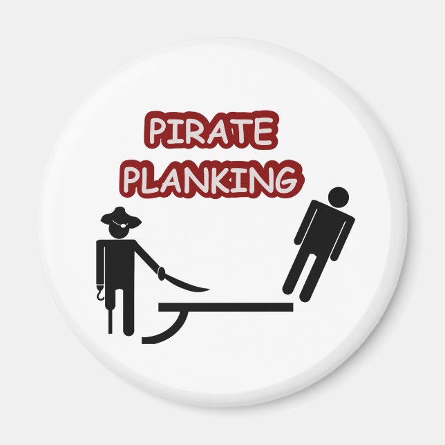 Íman Pirate Planking (Frente)