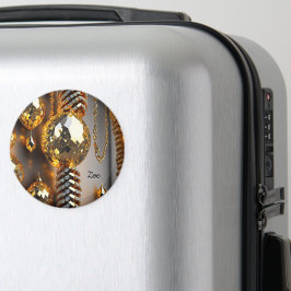 Íman Pisca! Bonitas joias caos em ouro