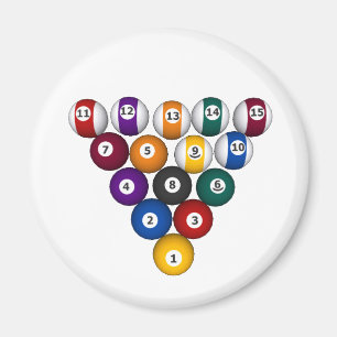 Íman Piscina: Billiard Balls: Bilhares