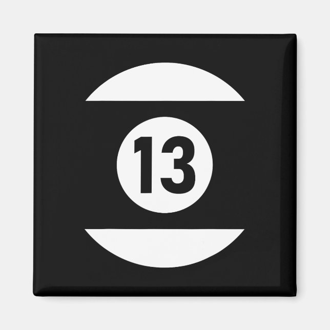 Íman Piscina Ll 13 Billiards Correspondentes Dão Fácil  (Frente)