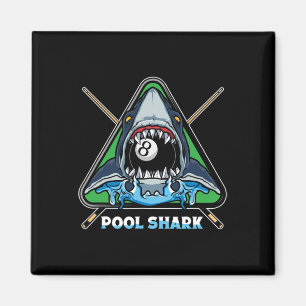 Íman Piscina Shark Billiards Piscina Snooker Billiards