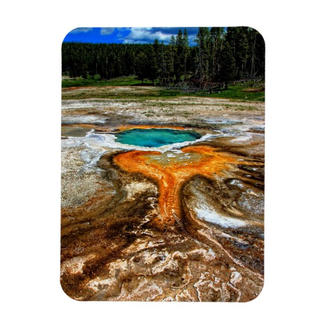 Íman Piscina térmica de Yellowstone (Vertical)