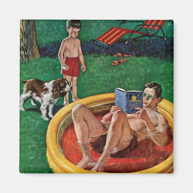 Íman Piscina Wading (Frente)