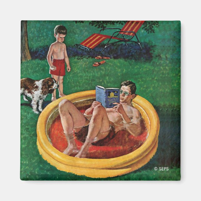 Íman Piscina Wading (Frente)