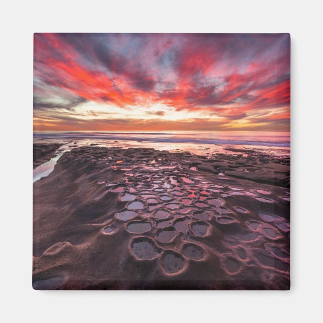 Íman Piscinas de maré em La Jolla, CA (Frente)