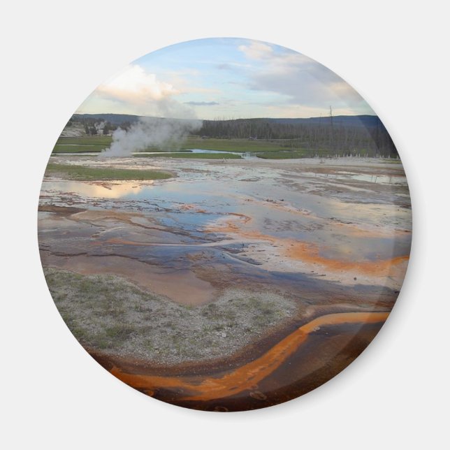 Íman Piscinas térmicas Yellowstone (Frente)