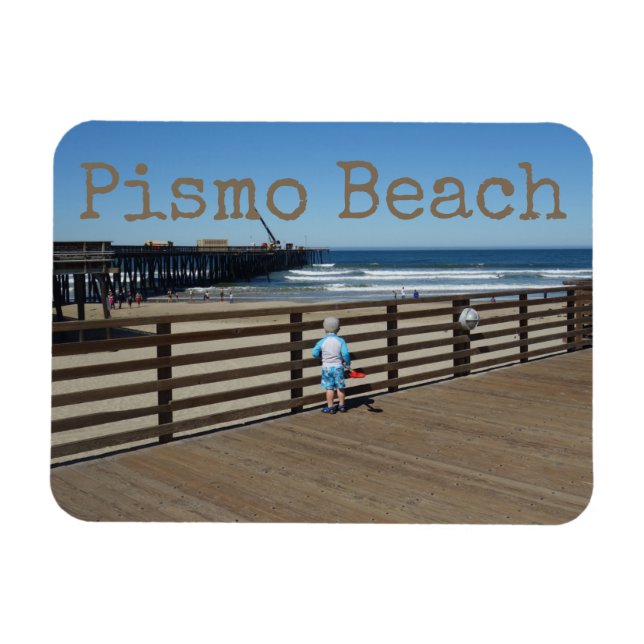Íman Pismo Beach California Boardwalk (Horizontal)